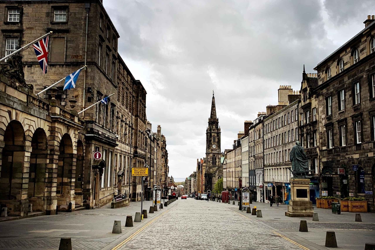 Slot og brosten: 8 timers privat tur i Edinburgh