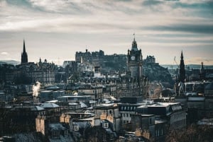Edimburgo: 1 ora di tour dei punti salienti della città con trasferimento dall'aeroporto