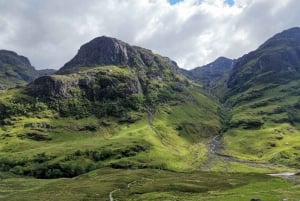 Edinburgh: Glen Coe, Jacobite Train og Highlands 2-dages tur