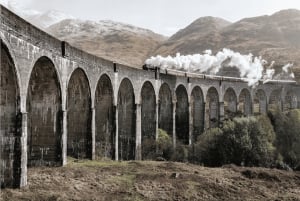 Edimburgo: Excursão de 2 dias às Terras Altas, Comboio Jacobita e Loch Ness