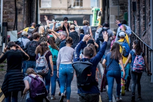 Edimburgo: Una aventura de discoteca silenciosa en el Fringe (agosto)