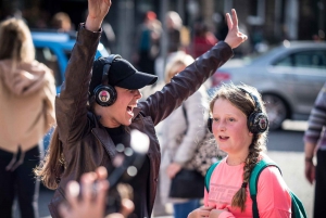 Edimburgo: Una aventura de discoteca silenciosa en el Fringe (agosto)