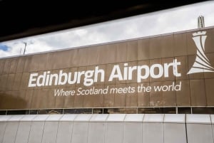 Edinburgh: Skyttelbuss til og fra flyplassen