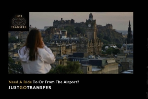 Edinburgh Flughafentransfer zum oder vom Stadtzentrum