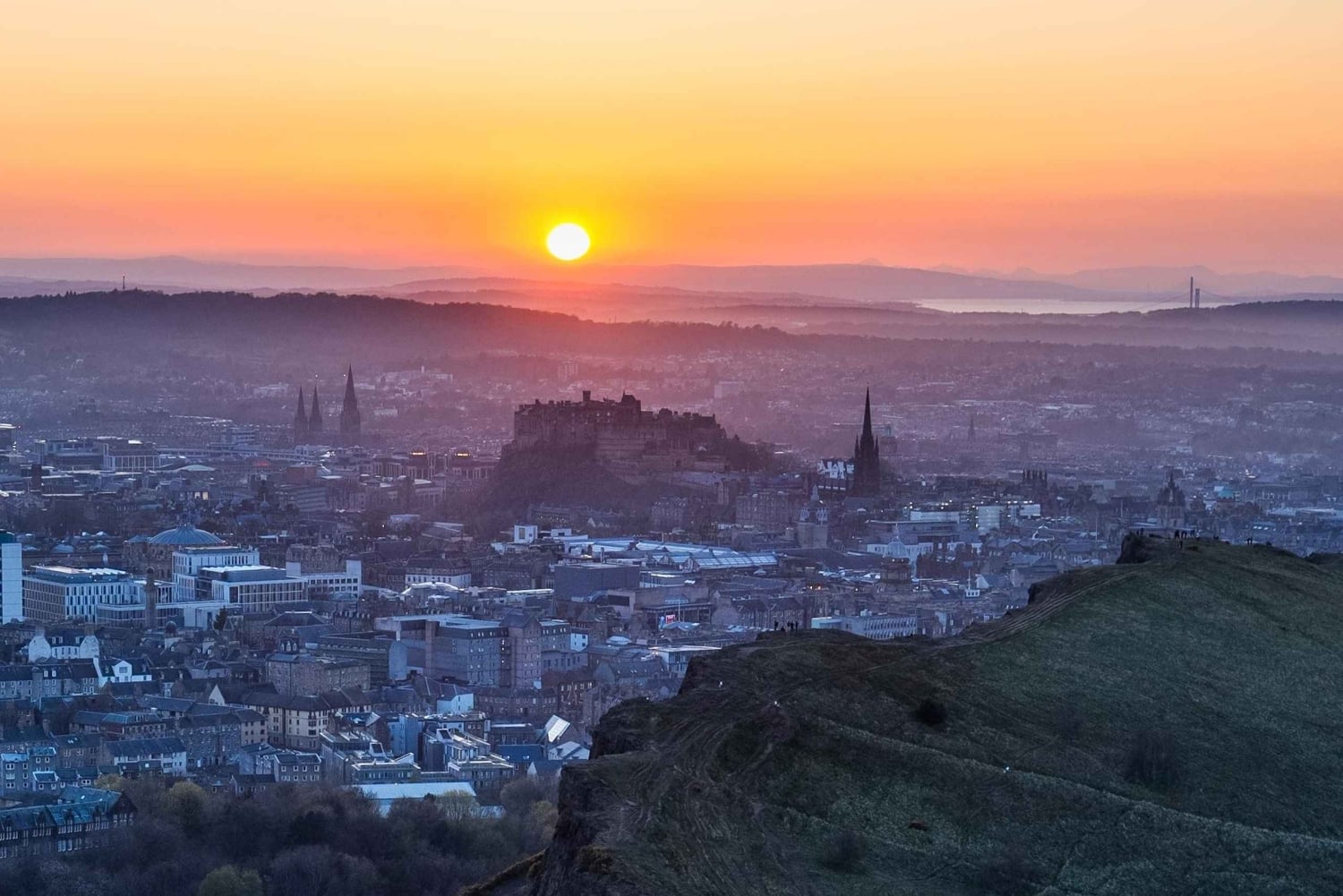 Edimburgo: Escursione al tramonto sull'Arthur's Seat