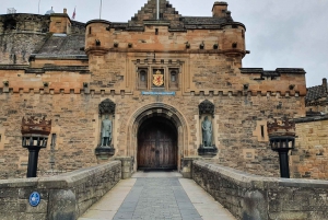 Château d'Édimbourg : Visite guidée avec billets, carte et guide