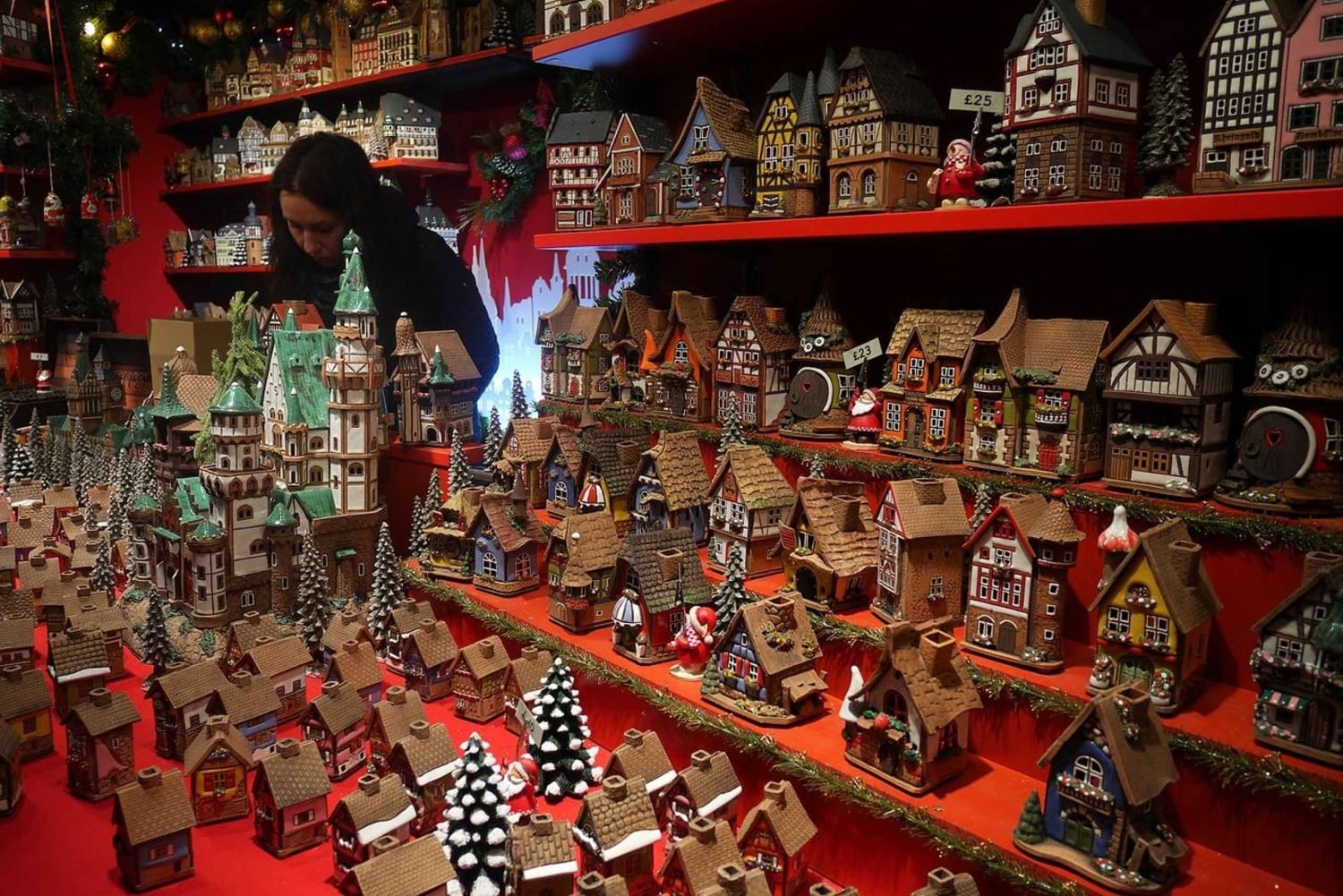 Edimburgo: tour a piedi di Natale con pan di zenzero