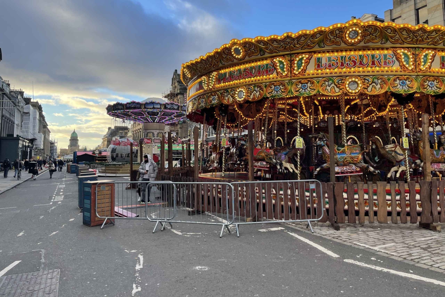 Edimburgo: tour a piedi di Natale con pan di zenzero