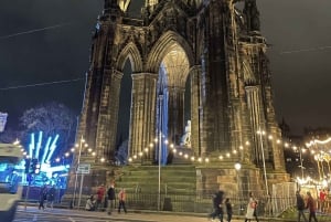Edimburgo: tour a piedi di Natale con pan di zenzero