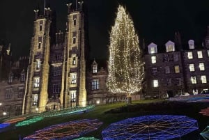 Edimburgo: tour a piedi di Natale con pan di zenzero