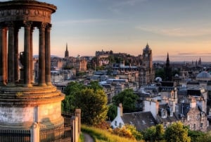 Edimburgo: primeira caminhada de descoberta e passeio a pé de leitura