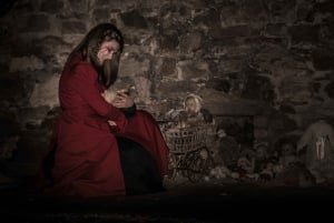Edimburgo: Fright Night Tour de fantasmas subterráneos