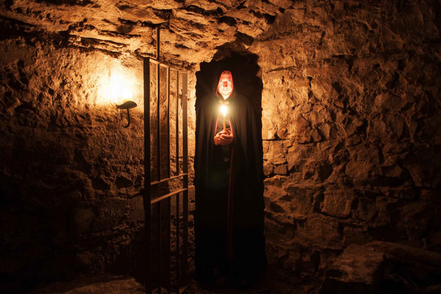 Edinburgh: Spöklika underjordiska valv Smågruppstur