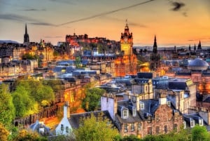 Edinburghs højdepunkter - Selvledende snusejagt og byrundtur med guide
