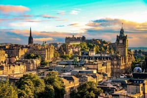 Edinburghs höjdpunkter - självguidad jakt på fynd och stadsrundtur