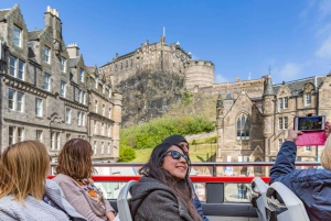 Edinburgh: Hop-On Hop-Off Bus Pass with 3 City Tours