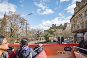 Edynburg: bilet na 3 trasy autobusu Hop-On Hop-Off