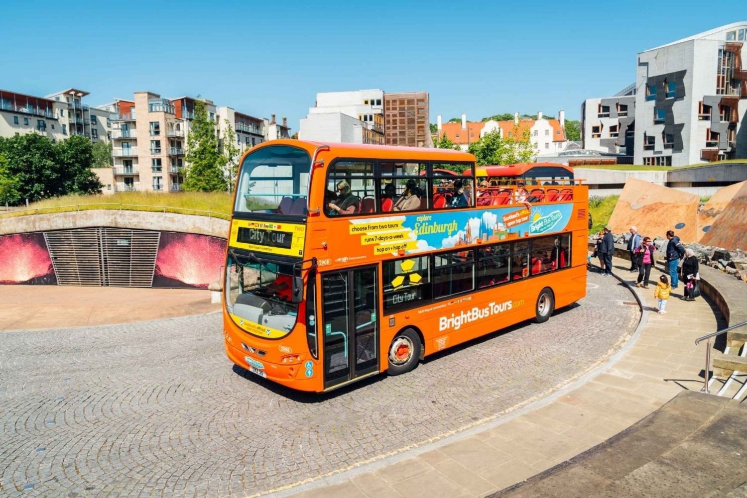 Edynburg: Wycieczka autobusowa Hop-On Hop-Off City lub Britannia Bus Tour