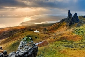 Edimburgo: tour spagnolo di 3 giorni dell'isola di Skye e delle Highlands