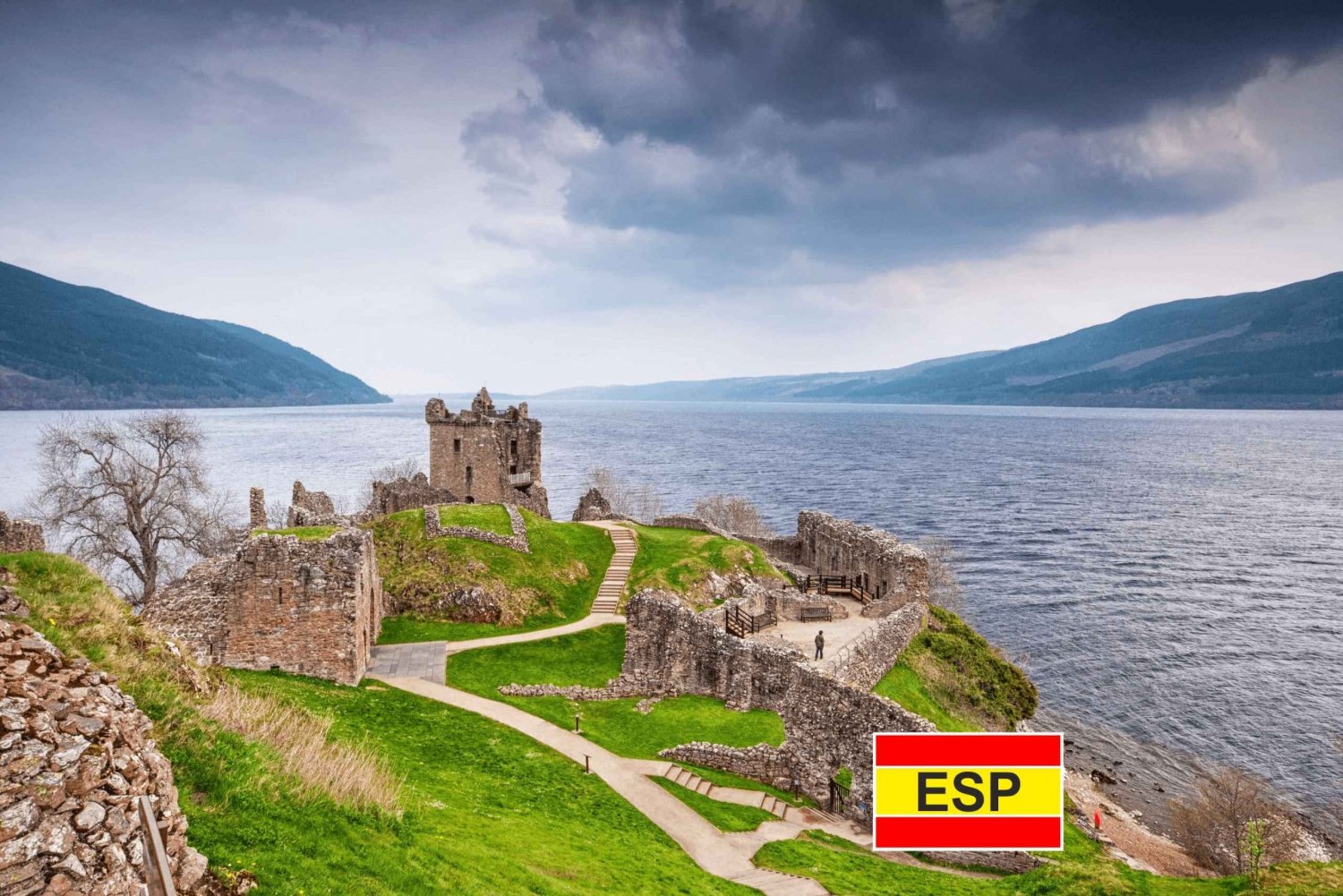 Edinburgh: Loch Ness, Inverness & Highlands Tour espanjaksi.