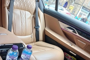 Edimburgo: Alquiler de coches de lujo con conductor y kilometraje ilimitado