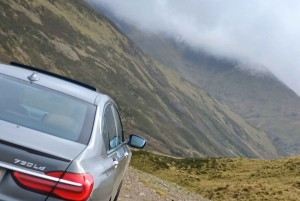 Edimburgo: Alquiler de coches de lujo con conductor y kilometraje ilimitado