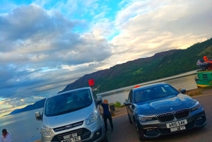 Edimburgo: Alquiler de coches de lujo con conductor y kilometraje ilimitado