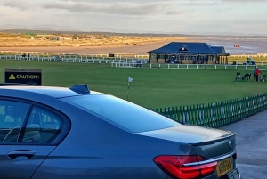 Edimburgo: Alquiler de coches de lujo con conductor y kilometraje ilimitado