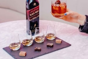Edinburgh: Luxuriöse Whisky- und schottische Schokoladenverkostung