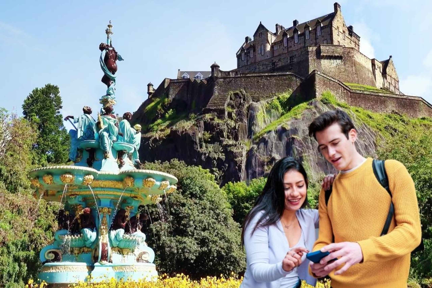 Edinburgh New Town: Stadsvandring och utforskande spel