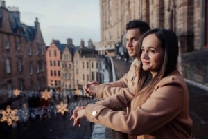 Gamlebyen i Edinburgh: Profesjonell fotografering og redigerte bilder