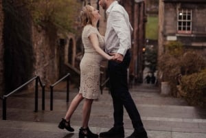 Edinburgh Old Town: Professionele fotoshoot & bewerkte foto's