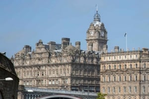 Edimburgo: Tour guidato a piedi del centro storico App per smartphone