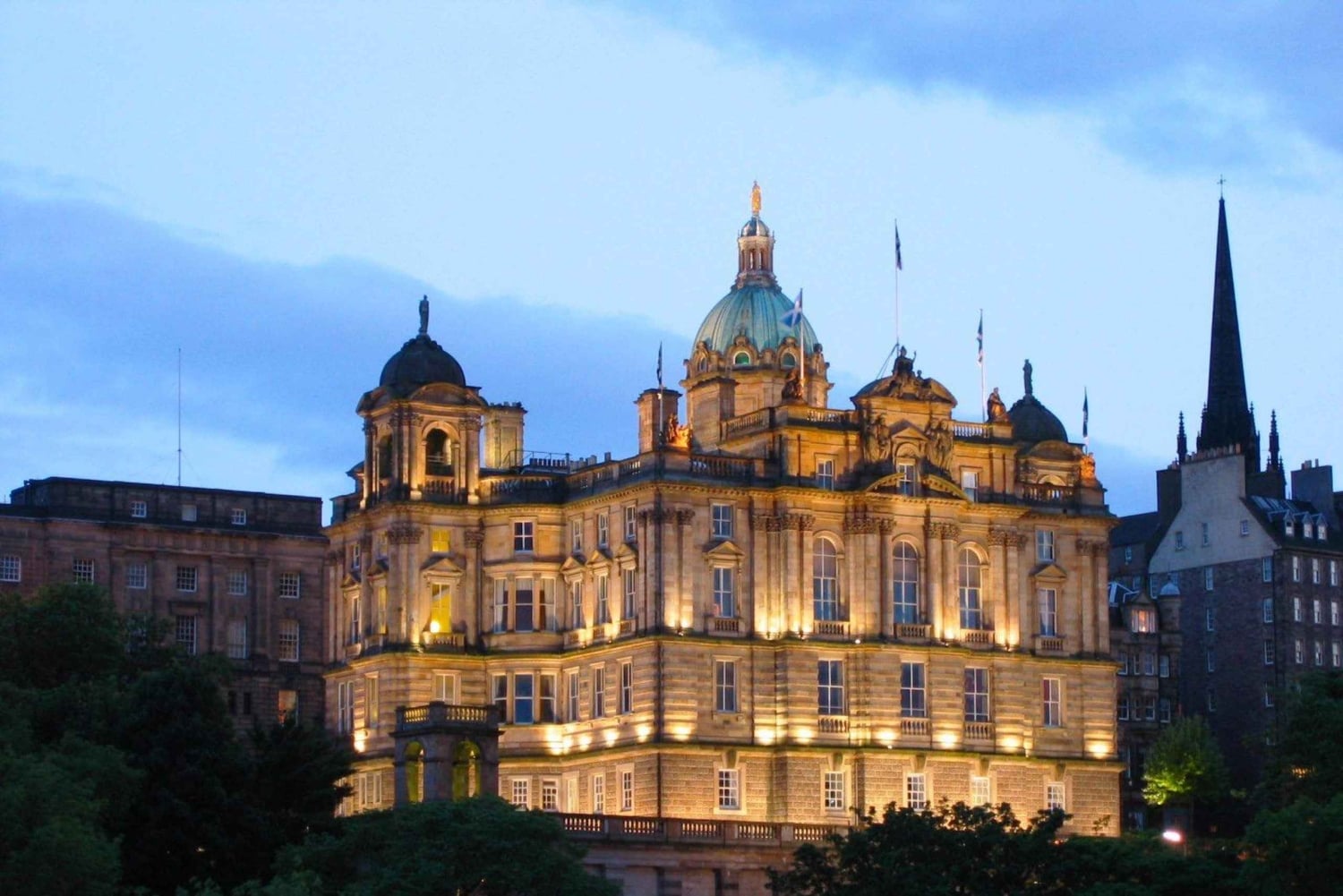 エディンバラ宿泊付き一泊旅行