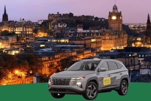 Edinburgh: Privé luchthaventransfer naar het stadscentrum