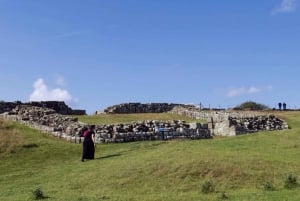Edinburgh: Rosslyn Chapel en Hadrian's Wall Tour in het Spaans