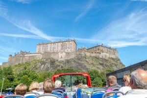 Edinburgh: Kungliga sevärdheter med hop-on-hop-off-buss
