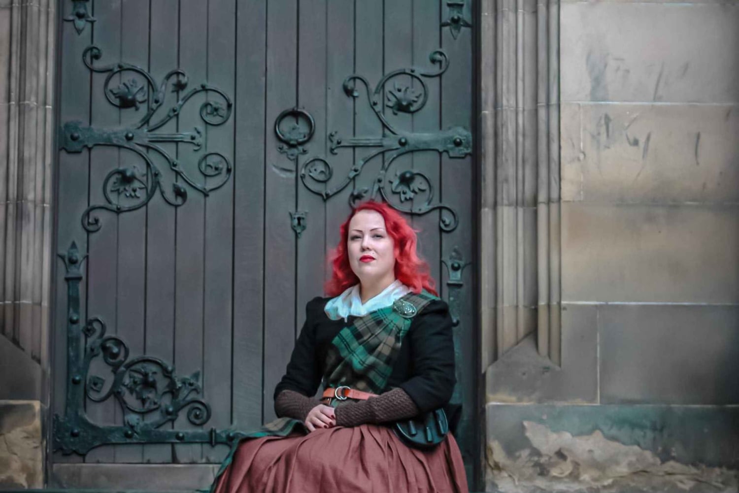 エディンバラ：ロイヤル マイル旧市街ウォーキング ツアー