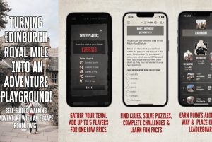 Edimburgo: Excursão a pé pela Royal Mile e jogo de exploração