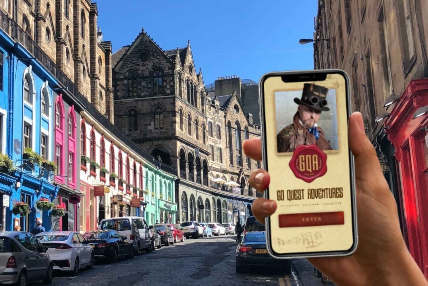 Edinburgh: Self-Guided Walk & Interactive Treasure Hunt