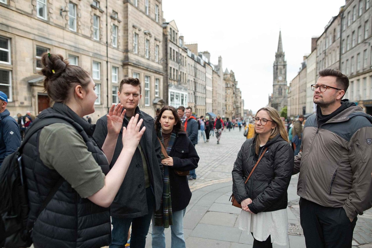 Edimburgo: tour histórico sobre café em pequenos grupos