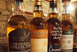 Edinburgh: Smågruppstur i whiskyns historia med provsmakning
