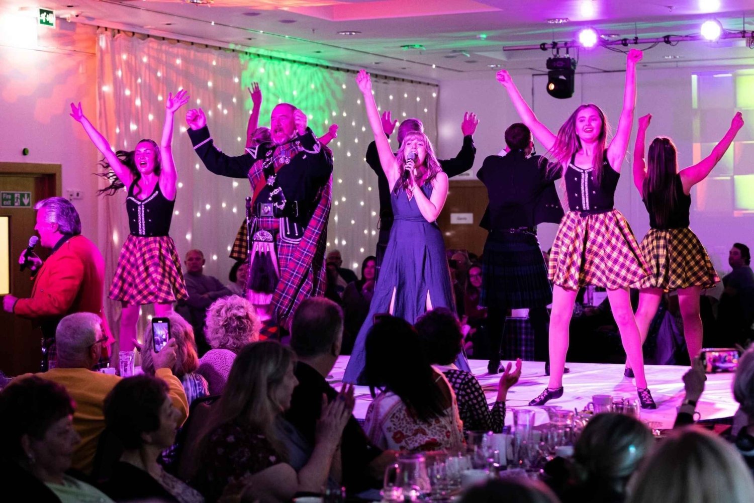 Edinburgh: Spirit of Scotland Show med 4-retters middag