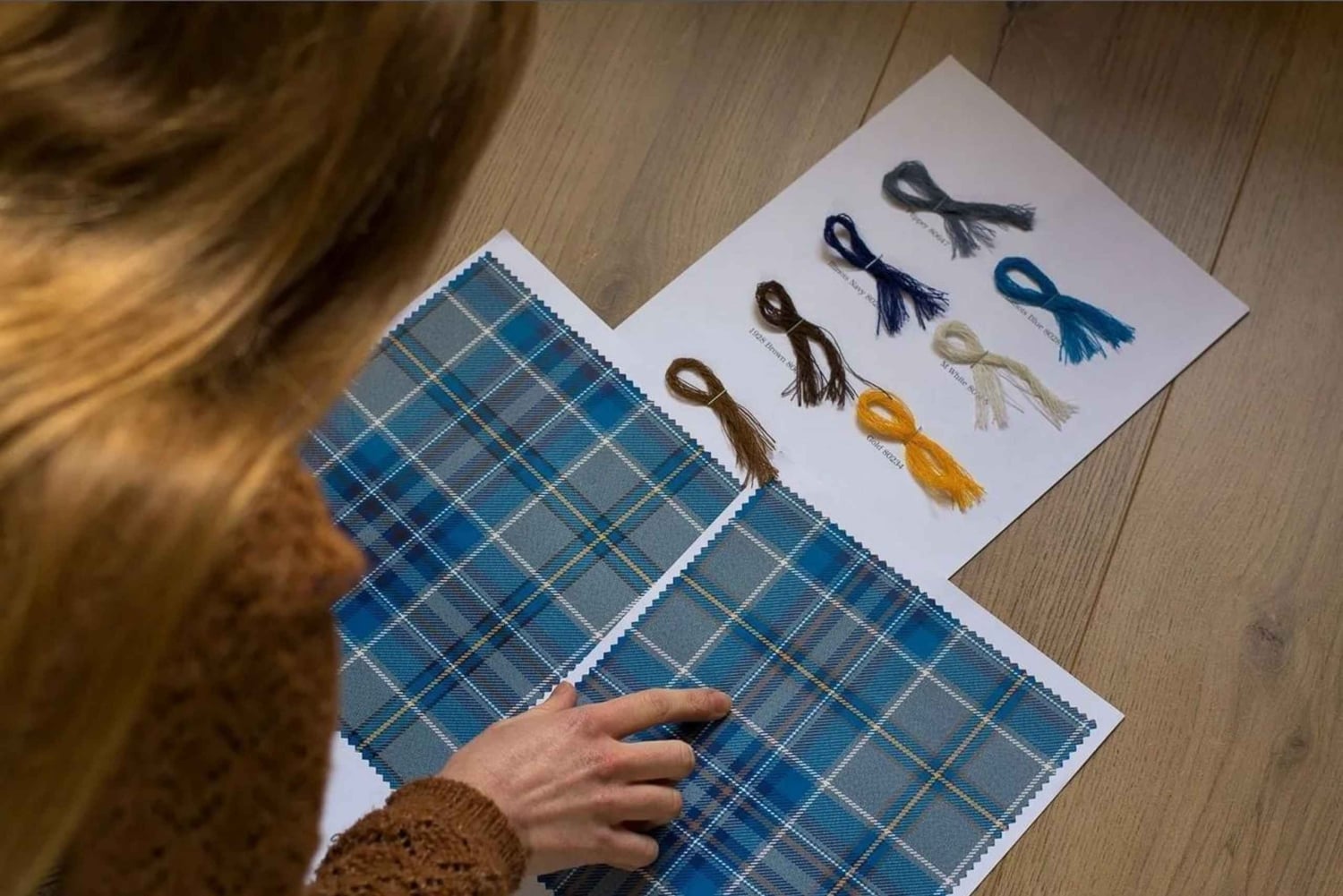 Edinburgh: Tartan-Design-Workshop mit einem handwerklichen Kiltmacher