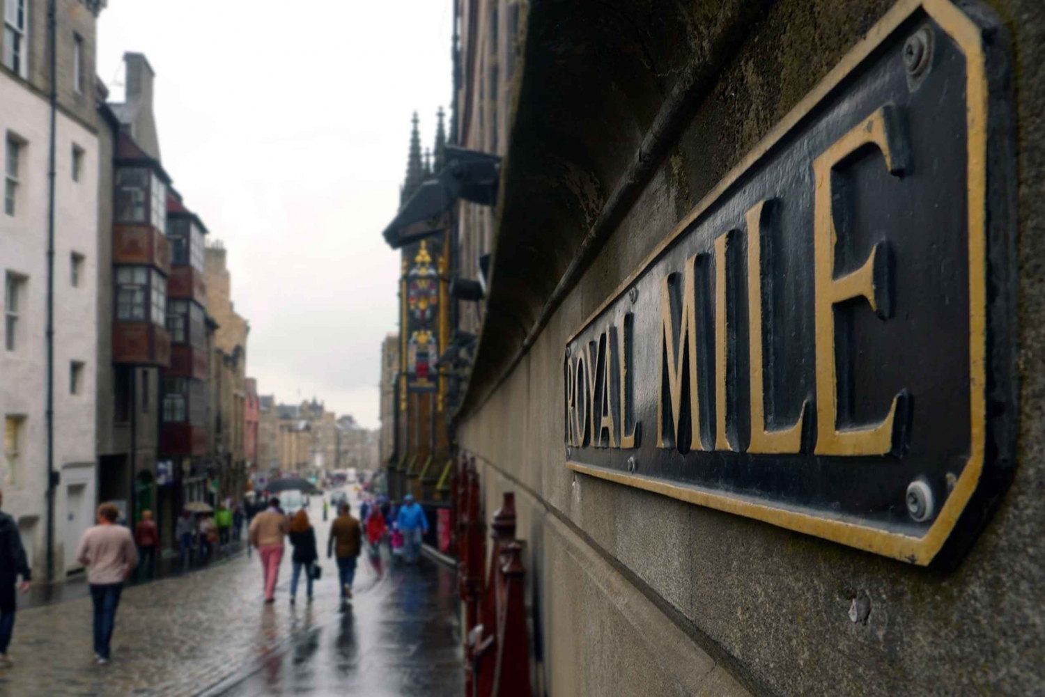 Edinburgh : The Royal Mile Old Town Guided Walking Tour (opastettu kävelykierros)