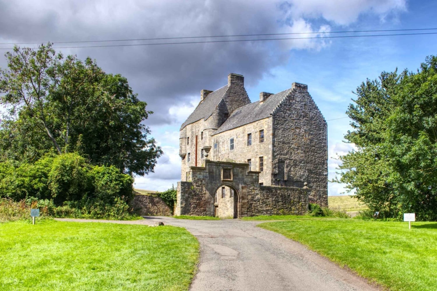 Privat guidet halvdagsbiltur fra Edinburgh til Midhope Castle