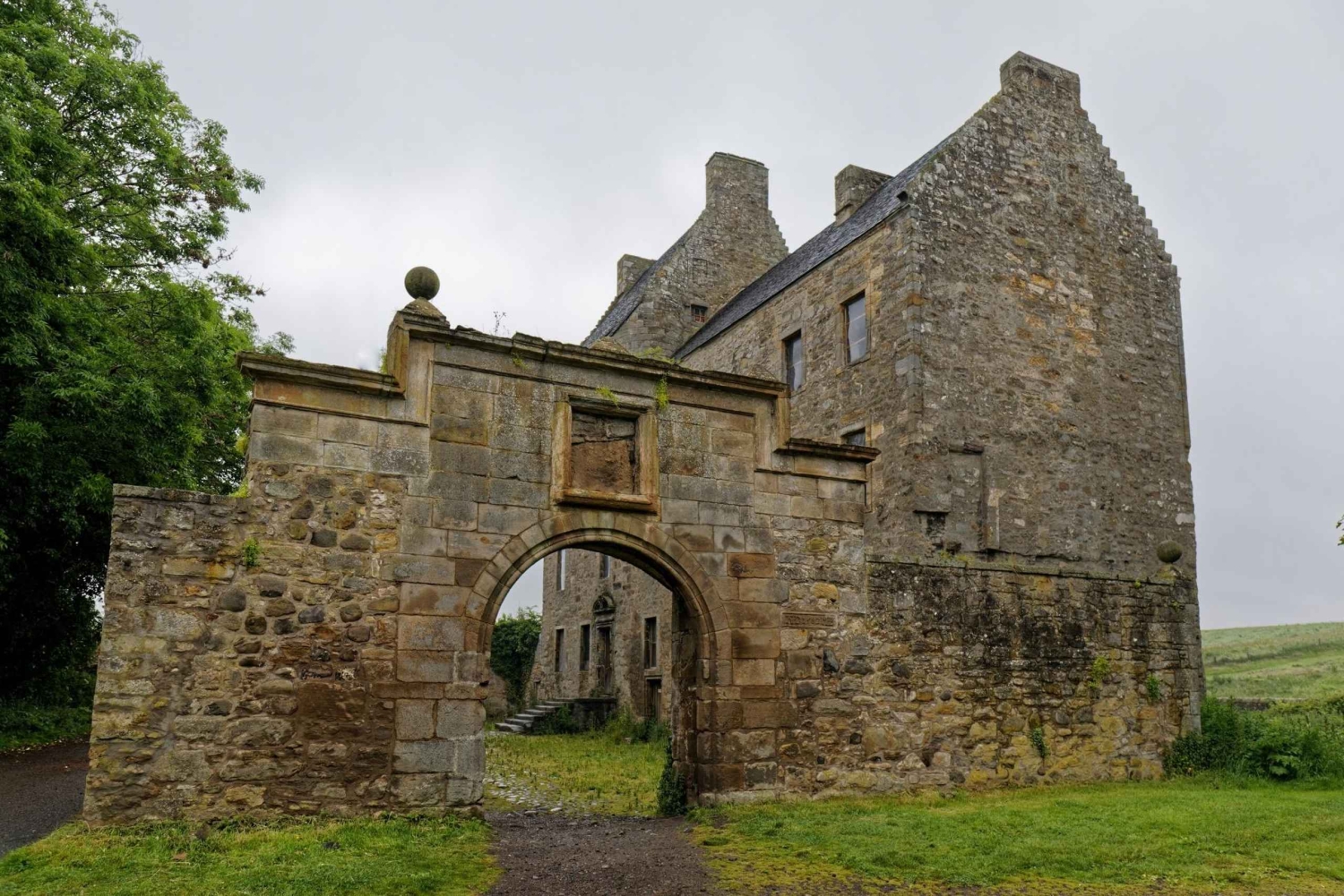 Privat guidet halvdagsbiltur fra Edinburgh til Midhope Castle