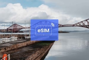 Edinburgh: Storbritannien/Europa eSIM Roaming Mobildataplan