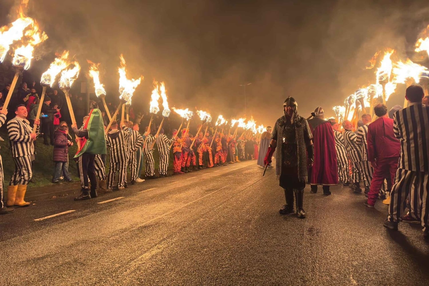 Édimbourg : festival viking Up Helly Aa et visite des Shetland
