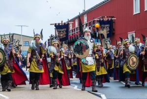 Édimbourg : festival viking Up Helly Aa et visite des Shetland